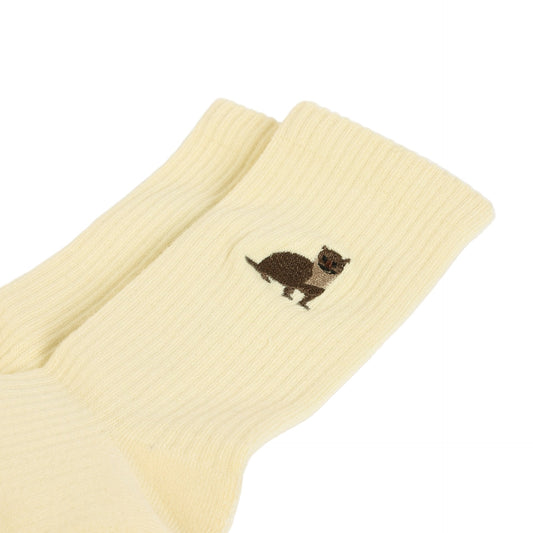 Save the Otter Ribbed Bamboo Socks