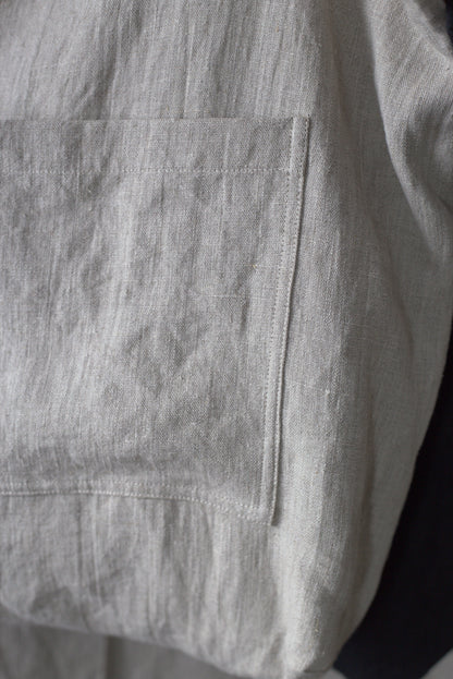 Heavy Duty Linen tote bag in Natural colour