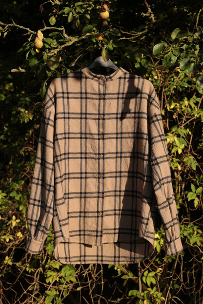 WANDERER Wool Flannel Shirt for women
