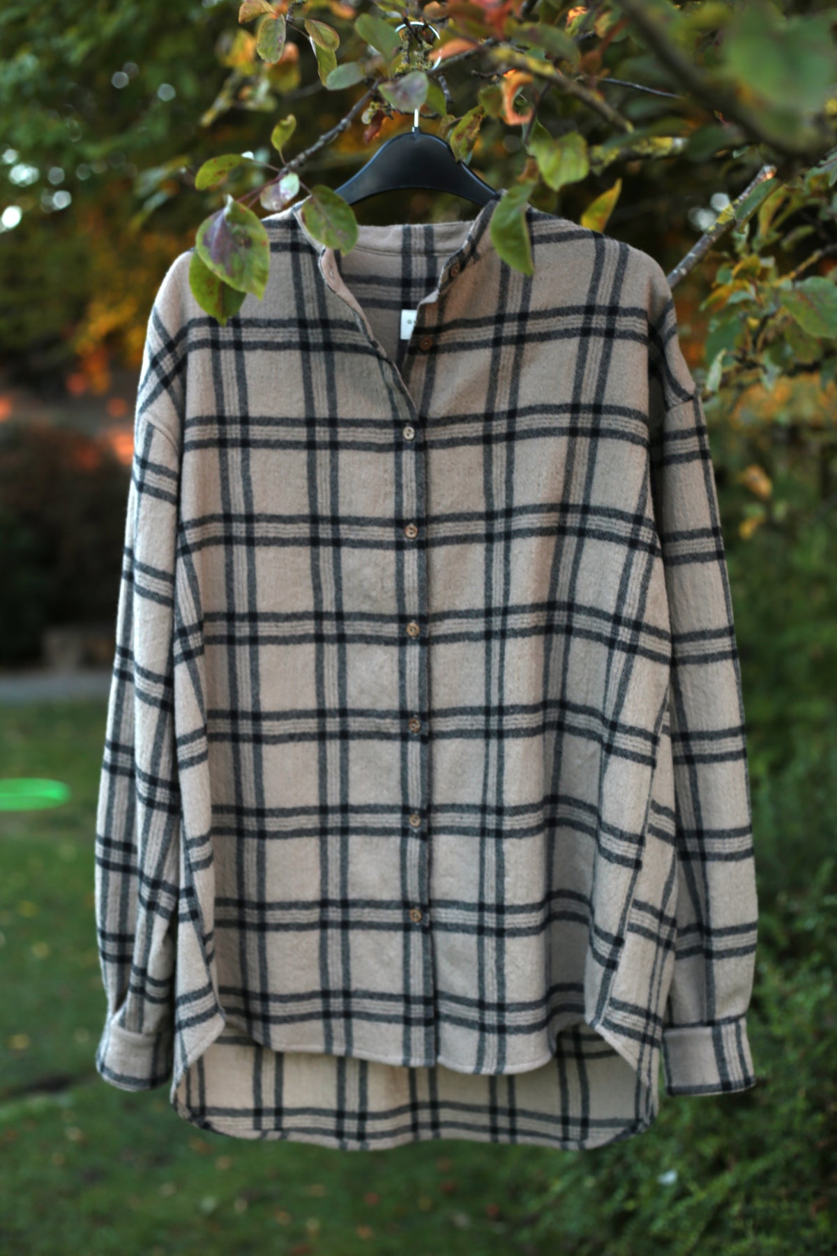 WANDERER Wool Flannel Shirt for women