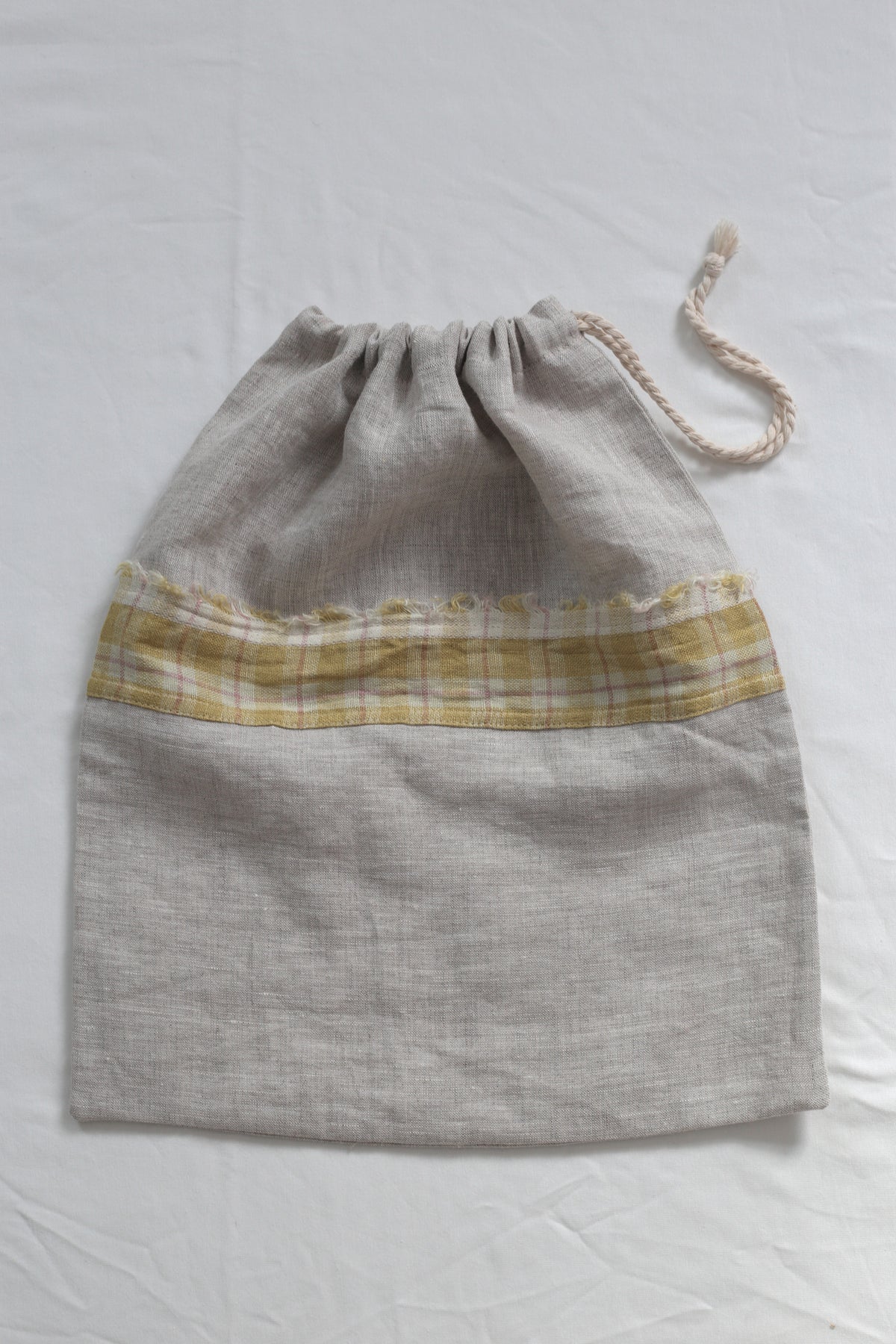 Sourdough linen set / Bread bag & Bowl cover